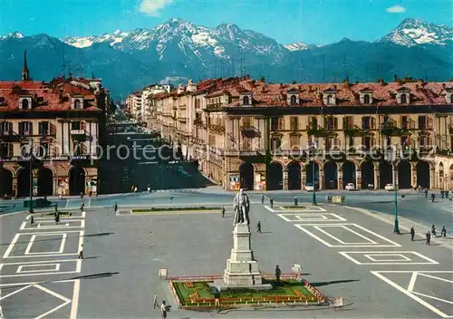 AK / Ansichtskarte Cuneo Piazza Duccio Galimberti e Corso Nizza Cuneo
