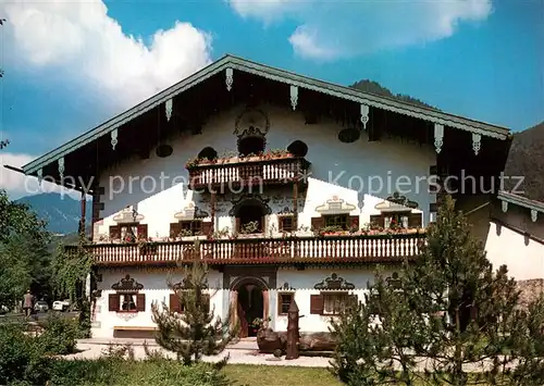 AK / Ansichtskarte Ruhpolding Bauernhaus Ruhpolding