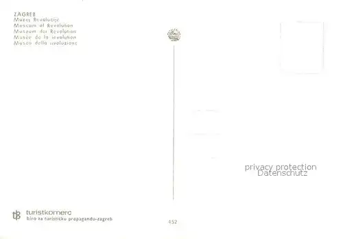 AK / Ansichtskarte Zagreb Museum der Revolution Zagreb
