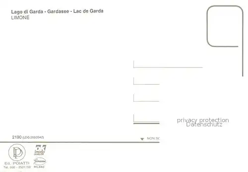 AK / Ansichtskarte Limone_sul_Garda Lago di Garda Limone_sul_Garda
