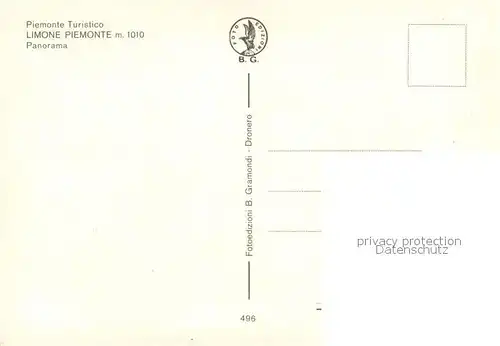 AK / Ansichtskarte Limone_Piemonte Panorama Limone Piemonte