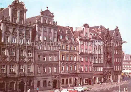 AK / Ansichtskarte Wroclaw Rynek pierzeja poludniowa kamienice barokowe i klasycystyczne Wroclaw