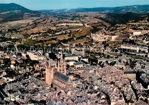 AK / Ansichtskarte Mende Vue generale aerienne La Cathedrale par Urbain V Mende