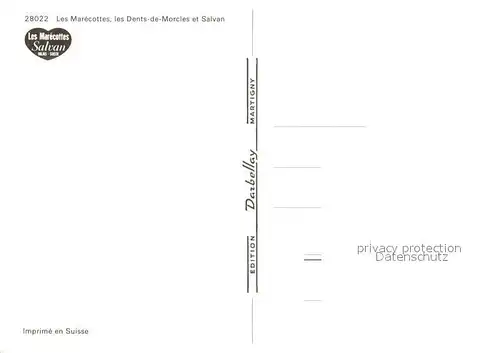AK / Ansichtskarte Les_Marecottes les Dents de Morcles et Salvan Les_Marecottes