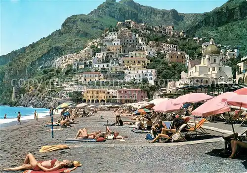 AK / Ansichtskarte Positano La Spiaggia Positano