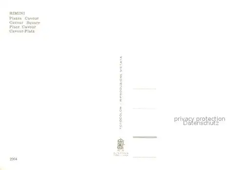 AK / Ansichtskarte Rimini Piazza Cavour Rimini
