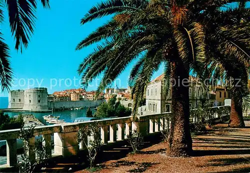 AK / Ansichtskarte Dubrovnik_Ragusa Teilansicht Dubrovnik Ragusa