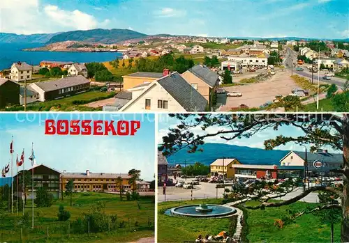 AK / Ansichtskarte Bossekop Panorama Hotel Brunnen Bossekop