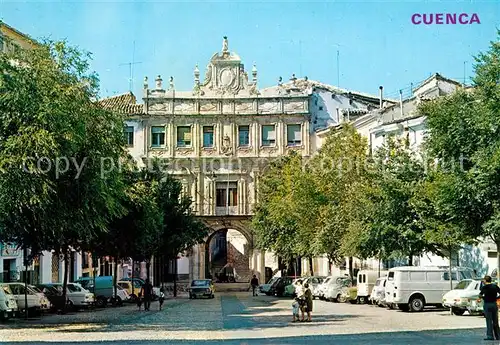 AK / Ansichtskarte Cuenca_Castilla La_Mancha_Espana Plaza Mayor y Ayuntamiento 