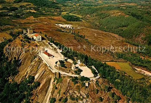 AK / Ansichtskarte Povoa_de_Lanhoso Castelo e ermida vista aerea 