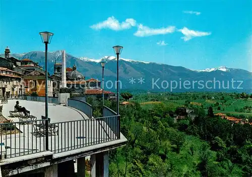 AK / Ansichtskarte Alvito Piazza della Vittoria Belvedere Monumento ai Caduti Stazione climatica e di villeggiatura Alvito