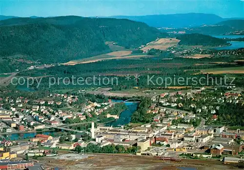AK / Ansichtskarte Steinkjer Fliegeraufnahme Steinkjer