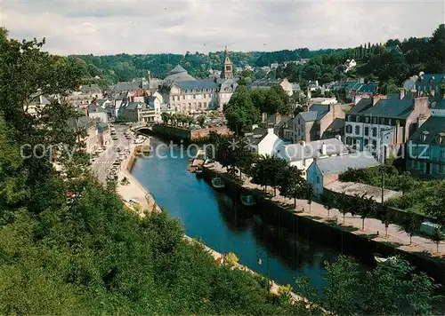 AK / Ansichtskarte Quimperle Vue generale sur la Laita et le centre ville Quimperle