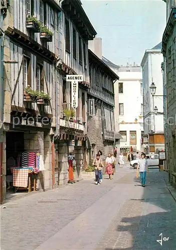 AK / Ansichtskarte Quimper Rue Saint Mathieu Quimper