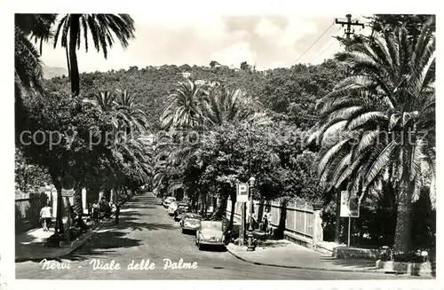 AK / Ansichtskarte Nervi Viale delle Palme Nervi