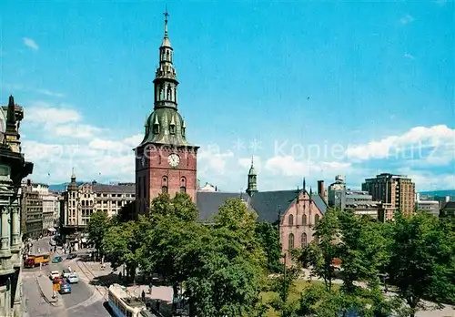 AK / Ansichtskarte Oslo_Norwegen Var Frelsers Kirke Oslo Norwegen