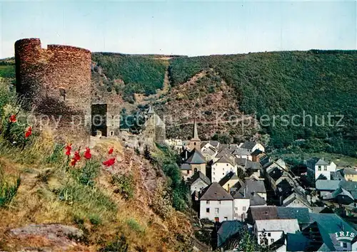 AK / Ansichtskarte Esch sur Sure Ruines du Chateau Esch sur Sure