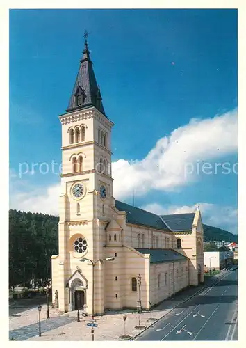 AK / Ansichtskarte Kraslice Dekansky Kostel Boziho Tela Kraslice