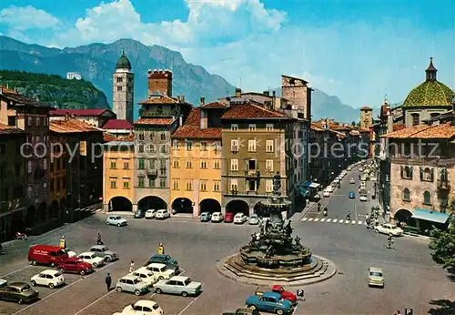 AK / Ansichtskarte Trento Piazza Duomo Fontana del Nettuno  Trento