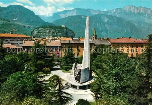 AK / Ansichtskarte Trento Monumento A. De Gasperi Trento