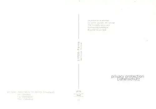 AK / Ansichtskarte Castelo_Branco Catedral  