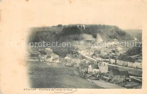 AK / Ansichtskarte Avallon Cousin le Pont Avallon