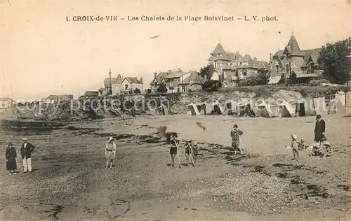 AK / Ansichtskarte Croix_de_Vie_Vendee Chalets de la Plage Boisvinet Croix_de_Vie_Vendee