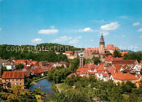 AK / Ansichtskarte Cesky_Krumlov Stadtpanorama Cesky Krumlov