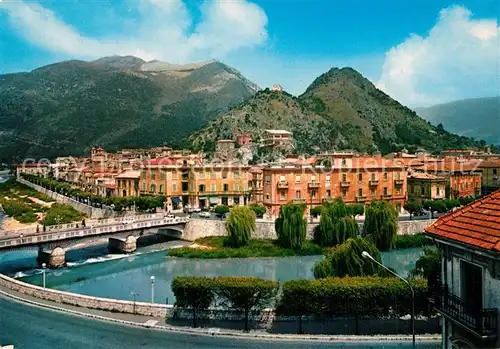 AK / Ansichtskarte Sora_Italia Ponte Napoli e scorcio panoramico 
