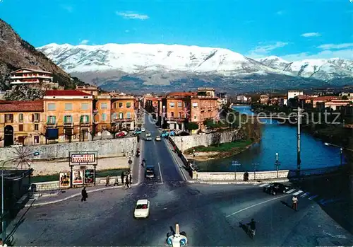 AK / Ansichtskarte Sora_Italia Ponte Napoli e panorama 