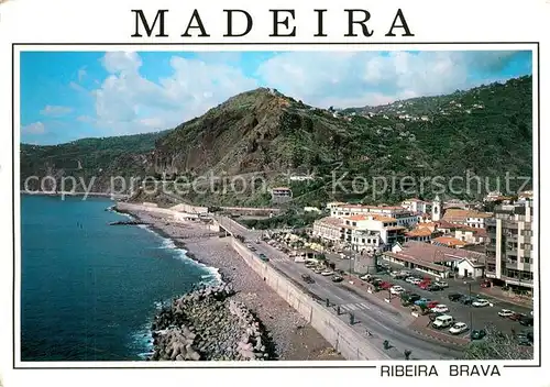 AK / Ansichtskarte Ribeira_Brava Kuestenstrasse Ribeira Brava