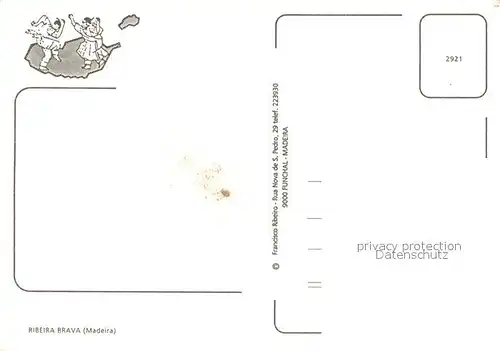 AK / Ansichtskarte Ribeira_Brava Kuestenstrasse Ribeira Brava