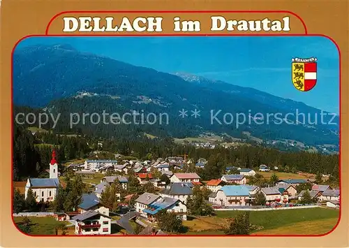 AK / Ansichtskarte Dellach_Drautal Panorama Dellach_Drautal