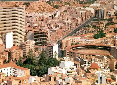 AK / Ansichtskarte Alicante Vista aerea Alicante