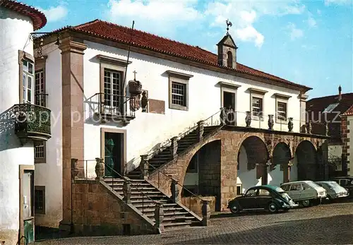 AK / Ansichtskarte Castelo_Branco Domus Municipalis hoje Biblioteca Municipal 