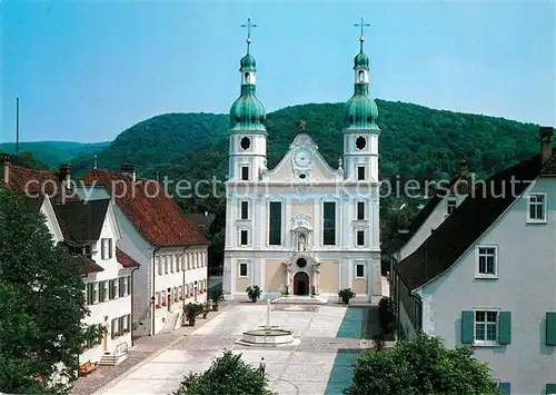 AK / Ansichtskarte Arlesheim Domplatz Dom Arlesheim