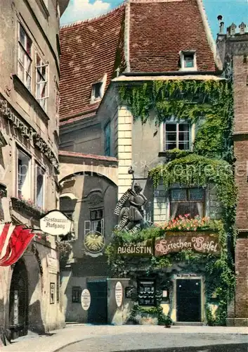 AK / Ansichtskarte Wien Griechen Beisel  Wien