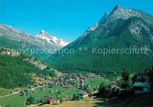 AK / Ansichtskarte Les_Hauderes Dent Blanche Dents de Veisivi Les_Hauderes