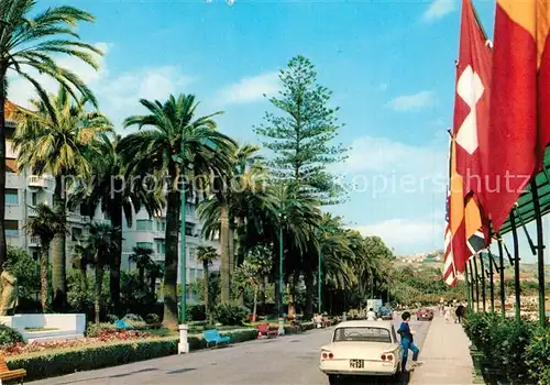 AK / Ansichtskarte Sanremo Passeggiata Trento e Trieste Sanremo
