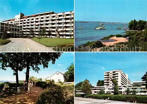 AK / Ansichtskarte Wedel_Pinneberg Graf Luckner Haus Elbhochufer Wedel Pinneberg