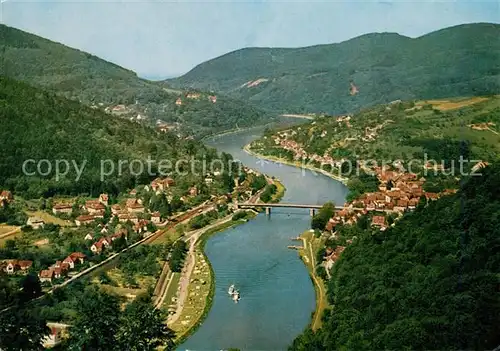 AK / Ansichtskarte Aue_Schlierbach und Ziegelhausen Neckartal Aue_Schlierbach