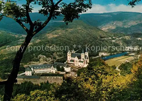 AK / Ansichtskarte Obernhof_Lahn Panorama mit Kloster Arnstein Obernhof_Lahn