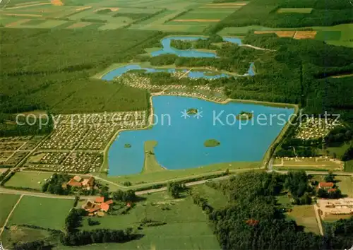 AK / Ansichtskarte Dahrenhorst Campingplatz Irenensee Fliegeraufnahme Dahrenhorst