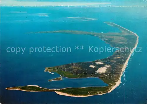 AK / Ansichtskarte Insel_Sylt von Norden gesehen Fliegeraufnahme Insel_Sylt