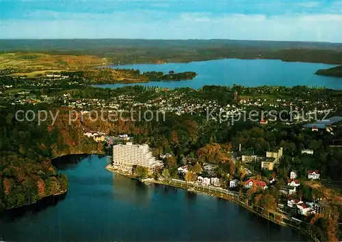 AK / Ansichtskarte Malente Gremsmuehlen Kneippheilbad Luftkurort Seenlandschaft Fliegeraufnahme Malente Gremsmuehlen