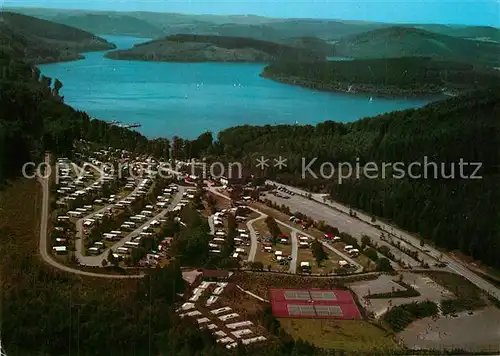 AK / Ansichtskarte Attendorn Erholungsanlage Biggesee Waldenburg Fliegeraufnahme Attendorn