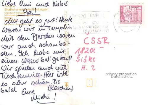 AK / Ansichtskarte Templin Neubauten am Markt Uferpromenade Templiner See Rathaus Muehlenstrasse Wappen Templin