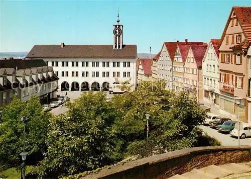 AK / Ansichtskarte Boeblingen Marktplatz Rathaus Boeblingen