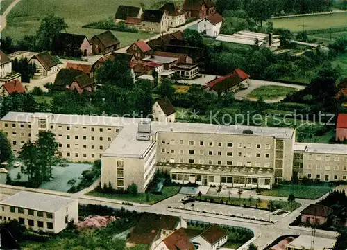 AK / Ansichtskarte Bad_Oeynhausen Kurklinik Fliegeraufnahme Bad_Oeynhausen