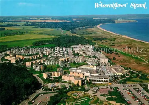 AK / Ansichtskarte Weissenhaeuser_Strand Hotels Ferienanlagen Fliegeraufnahme Weissenhaeuser_Strand